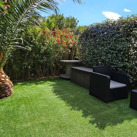 Appartement Studio avec jardin Fréjus Extérieur photo