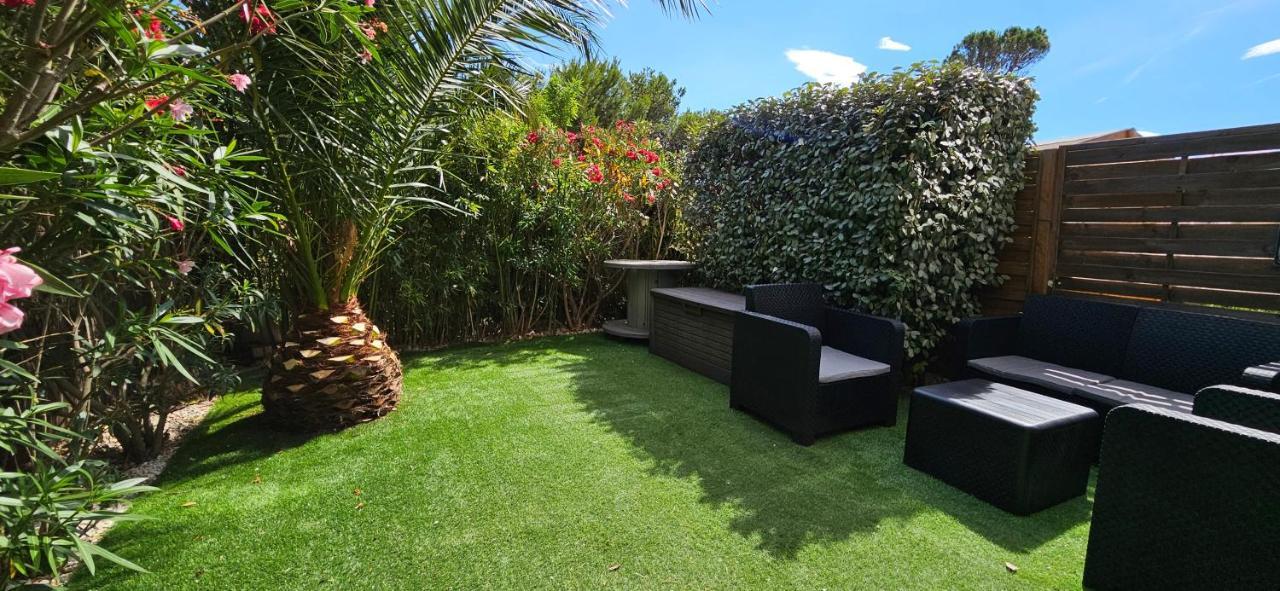 Appartement Studio avec jardin Fréjus Extérieur photo